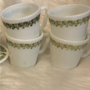 COPY - Pyrex crazy daisy set mug x7